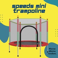 Speeds Mini Trampoline/Kids &amp; Adult Trampoline Toys/Sping Net