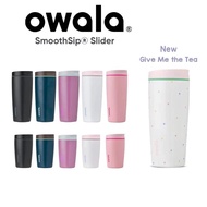 SG[100% Authentic] Owala SmoothSip Slider Insulated Stainless Steel Coffee Tumbler Mug BPA Free Owal