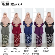 ▬BAJU KEBAYA SALOMA PLUS SIZE [XS-5XL] KURUNG MODEN NURSING FRIENDLY KEBARUNG