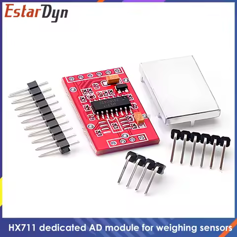 HX711 dedicated AD module for weighing sensor, force measurement module, dual-channel 24-bit analog-
