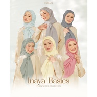 SG READY STOCK| IMALLIS Plain Hijab Square Tudung Cotton Voile Tudung Fazura