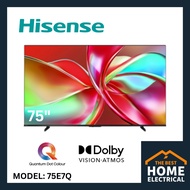 Hisense 4K QLED Smart TV E7Q Series 55" | 65" | 75"