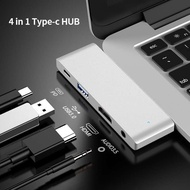 Type-Chub Four-in-One TYPE-C to USB3.0+HDMI+AUDIO3.5+PD Docking Station hub hub