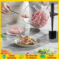 manual food grinder for meat and veggies durable potato tomato chopper, perfect for homemade salads