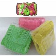 Sudu plastik aiskrim/kek/dadih