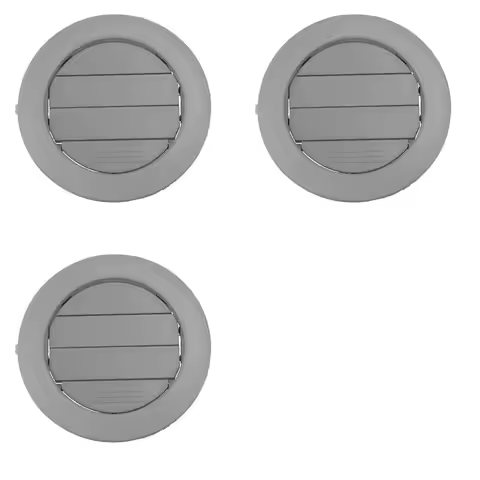 3X Air Vent AC Roof Register Assy Air Outlet Cover Air Outlet Grille 63610-26080-B0 For Toyota Hiace