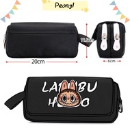 PDONY Pencil Cases, Cute Cartoon Large Capacity Labubu Pencil Bag,  Stationery Bag