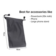 I TECH Powerbank Universal Pouch Bag Mini Pouch Bag Powerbank Bag Waterproof Pouch For Powerbank Sma