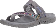 New Skechers Womens Reggae Mad Swag Toe Sandal