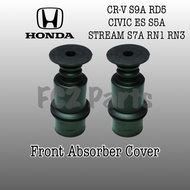 1car 2pcs Honda Civic ES S5A CR-V S9A RD5 Stream S7A RN1 RN3 Front Absorber Cover Set