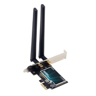 WiFi6 AX200 PCIE WiFi การ์ด Bluetooth5.2 AC1200 WiFi 5 Dual Band 2.4G/5 Ghz 802.11AX อะแดปเตอร์ไร้สา