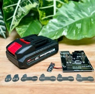 ( B1) Vỏ mạch Makita 5s-1p 18V 4AH cell 21700 sạc adapter.