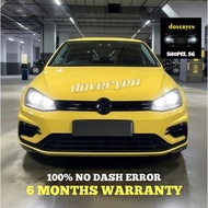 Volkswagen Golf Mk7 6500k White Canbus LED Headlight Bulb Error Free 9006 H7 H8 H11 T15 T10 W16W W5W