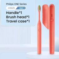 Philips HY1100 One Series Electric Toothbrush Battery Gentle Soft Bristles 3D Cleaning Teeth Replace