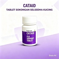 CATAID CAT FLU SELSEMA BATUK KUCING ANJING 10 TABLET
