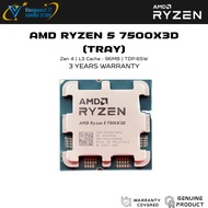 AMD Ryzen 5 7500x3D (Tray) 96MB L3 Cache AM5 Processor Motherboard Combo AMD Ryzen 7000 Series X3D