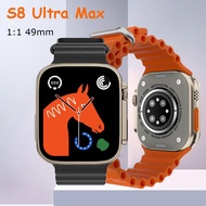 ZZOOI S8 Ultra Max Smartwatch Series 8 Answer Call 1:1 49mm Size 2.08" Screen NFC Sports Wireless Charging Men Smart Watch Women  2023