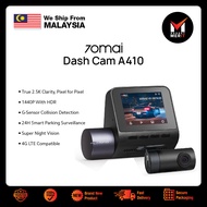 70mai Dash Cam A410 | 1440P with HDR | Built-in GPS | G-Sensor Collision Detection