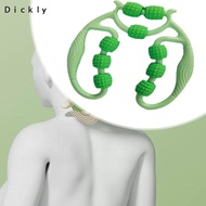 [Dickly] Massage Roller 9 Wheels Muscle Roller Handheld 360 Degree Muscle Relaxation Ring