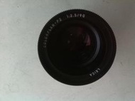 【AB的店】稀有極新美品LEICA COLORPLAN-P2 90MM F2.5 投影機鏡 已改M52 接環,全幅可用