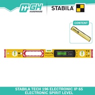 [ GH HARDWARE ] STABILA TECH 196 Electronic IP 65 Electronic Spirit Level