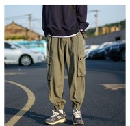 Cargo Pants for men / ARMY GREEN Boys cargo pants mens fashion loose fashion high street leggings ca