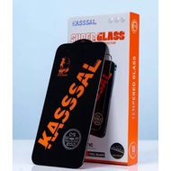 iP 15 PRO MAX 15 PLUS 15 16 PRO MAX 16 PLUS 16 PRO KASSSAL Anti-Static Full Clear Tempered Glass Scr