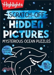 Scratch-Off Hidden Pictures Mysterious Ocean Puzzles