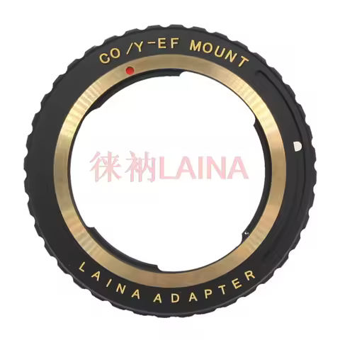 LAINA CY-EOS Electronic Lens Adapter 11.2 Chip For Contax Yashica CY YC Zeiss Lens To Canon EOS EF E