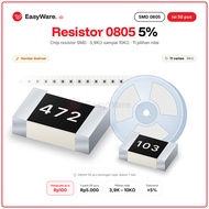 [50 PCS] Resistor 0805 3K9 4K3 4K7 5K1 5K6 6K2 6K8 7K5 8K2 9K1 10K Chip Resistor SMD 0805 5% 3.9K Oh