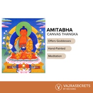 Amitabha Canvas Thangka - A3 Canvas/Poster Canvas