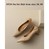 Omm Pre-order DT20 Genuine leather high heels 4cm
