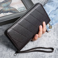 錢包男 long wallet man Dompet zip panjang lelaki, beg klac perdagangan luar negeri, dompet lelaki, kedu