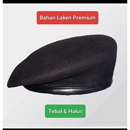 Scout beret hat, laken beret hat, fine beret hat