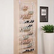 (FCH) FCH 36 Pair Wall Hanging Shoes Rack Over the door Shoe Closet Space Saver Organizer Storage