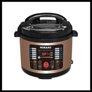 HIRAKI Pressure Cooker Non Stick Inner Pot 6L 7KG Periuk Tekanan Tidak Melekat 6L