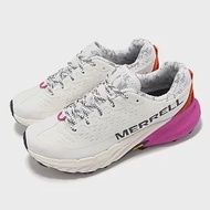 Merrell 越野跑鞋 Agility Peak 5 女鞋 白 紫 橘 橡膠大底 回彈 抓地 運動鞋 ML068234