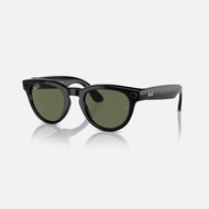 RAY-BAN [預訂] Meta Headliner 智能眼鏡 - 亮黑 / G15綠色