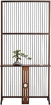 Panel Screens Modern Chinese Style Room Dividers Solid Wood Screen Partitions With Console Surface S