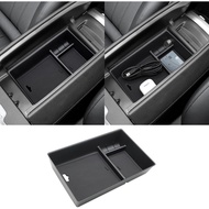 Center Console Accessory Organizer for 2023 Mercedes Benz EQE350,Armrest Storage Box Insert Tray Com