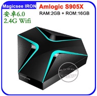 Private mode MAGICSEE IRON set-top box S905X Android 6.0 network player TV box Foreign trade