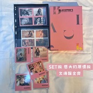 BLACKPINK welcoming collection 2019 postcard   ROSÉ JISOO JENNIE LISA 肉 秀 妮 莎專輯小卡明信片貼紙特典周邊週邊