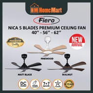Fiero NICA Premium DC motor Ceiling Fan Remote 62" /56" /40" (5 Years Warranty)