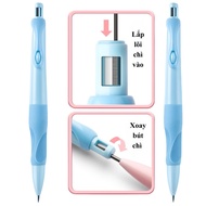Pencil B193 Dolphin nib press pen B193 with sharpener tip, silicone pen, soft hand pad, easy to chan