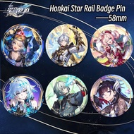Games Honkai Star Rail Badge Phainon Hyacine Anaxa Castorice Cipher Mydei Aglaea Hysilens Cerydra Bu