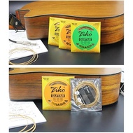 6 Strings Set Acoustic Guitar Strings DCZ 010-012  Wire Folk Guitar String Corrosion Resistant Brass