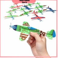 TEENIE WEENIE SPORTS 10Pcs DIY เด็กของขวัญเด็ก ฟิลเลอร์กระเป๋าปาร์ตี้ โมเดลเครื่องบิน ของเล่นเครื่องบิน เครื่องบินโฟม เครื่องร่อนบิน