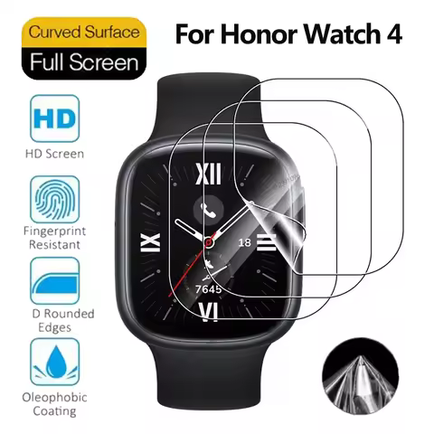 Hydrogel Film For Huawei Honor Watch 5 Smart watch Screen Protector Accessories For Honor Watch 4 So