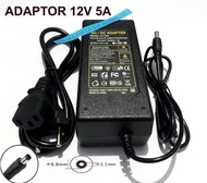 Adaptor 12v 5a 12volt 5amper untuk pompa dc ampli charger cctv lampu
