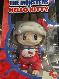 The Monsters Labubu Hello Kitty 大公仔